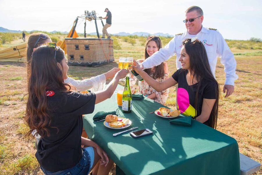 Phoenix: Hot Air Balloon Ride with Champagne and Catering - A 45–60 Minute Flight Above Phoenix’s Sonoran Desert