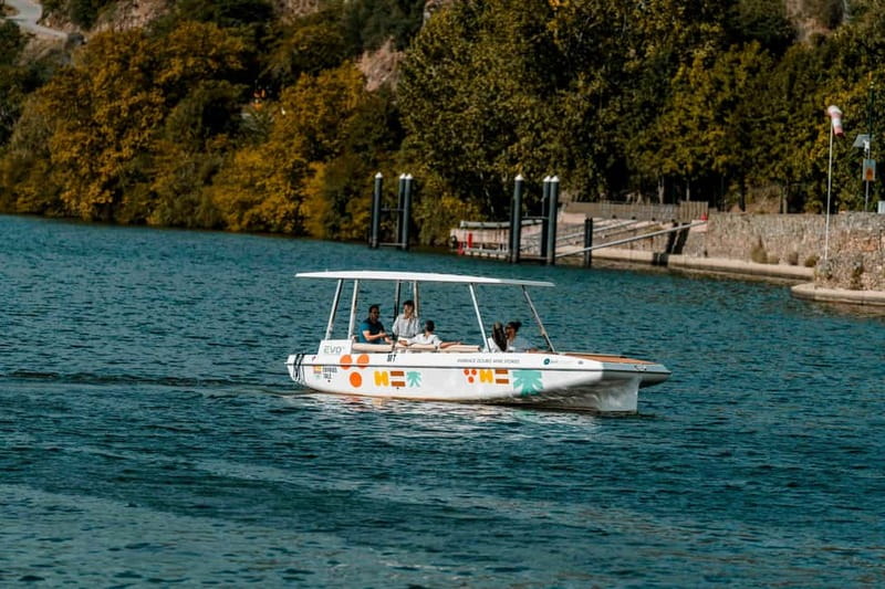 Pinhão: Douro River Solar Boat Tour with Wine Tasting - What the first minutes on board feel like