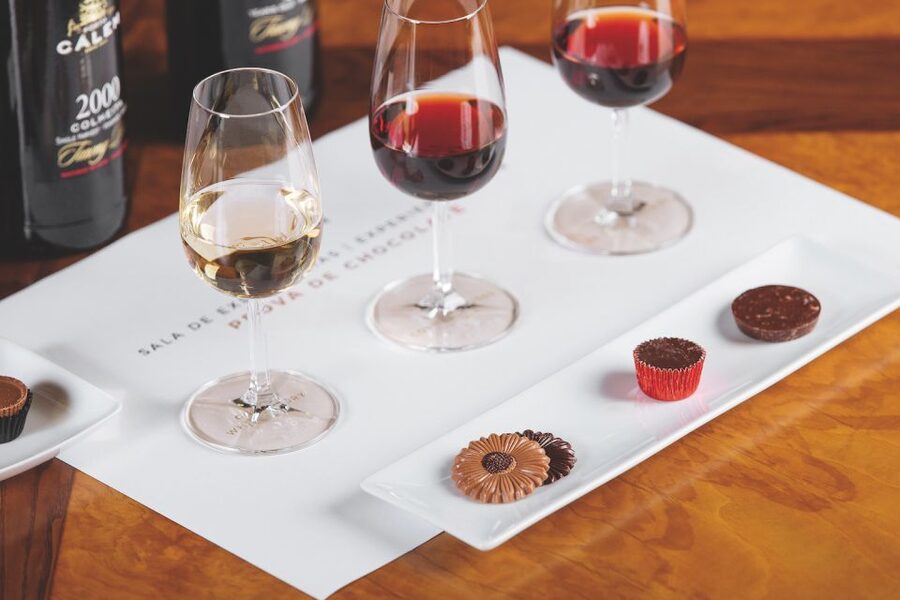 Porto: Cálem Cellar with Chocolate, Cheese, and Wine Tasting - Getting oriented at the Cálem Interactive Museum