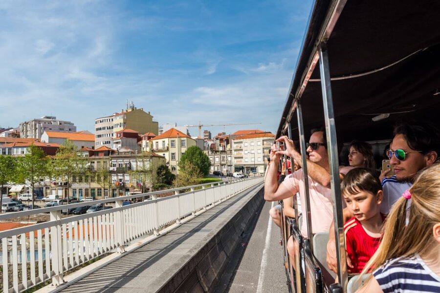 Porto: City Train Tour, River Cruise & Wine Cellar - The Train Comes Back Around Porto: Monuments Without the Shoe-Squeezing