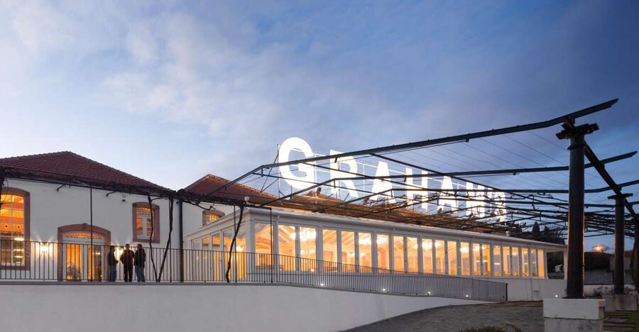 Porto: Graham's Port Lodge Tour & Vintage Room Wine Tasting - Arrive on the Ridge: Graham’s 1890 Lodge Over Porto