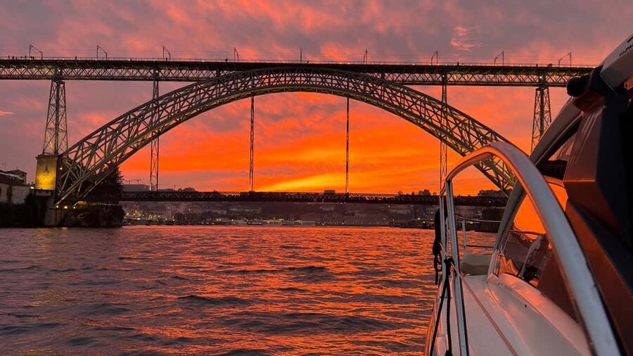 Porto: Luxury 6 Bridges Yacht Cruise with Wine & Snacks - Porto’s Douro glide starts at Freixo Marina