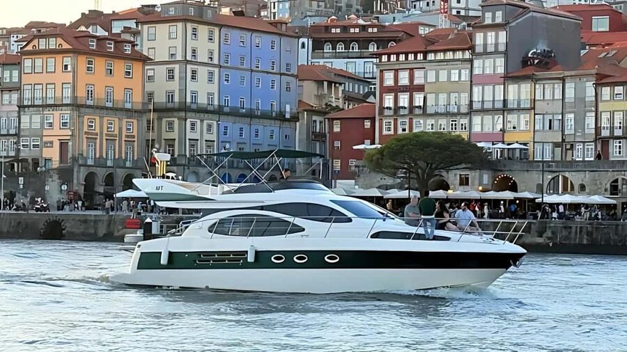 Porto: Luxury 6 Bridges Yacht Cruise with Wine & Snacks - Ribeira do Porto and Gaia’s waterfront: the view you can’t fake