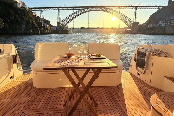 Porto: Luxury Yacht Cruise with Wine Tasting & Snacks - Key highlights at a glance
