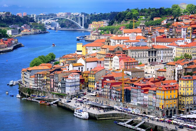 Porto Private Tour from Lisbon with Douro Cruise and Wine Tasting - Douro Marina and the Rabelo boat cruise with river views