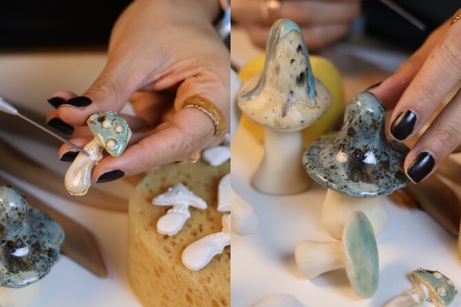Pottery Workshop and Wine – Barcelona - Tools, clay, and that satisfying moment when it becomes yours