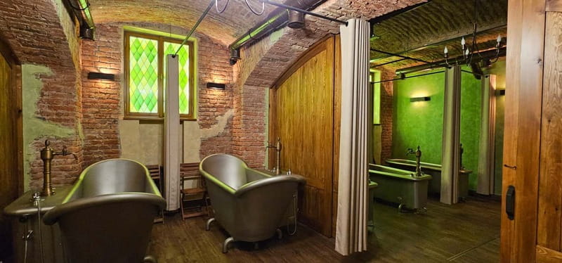 Prague: Beer and Wine Spa Bath with Salt Cave Experience - The salt cave at Beer Baths Letna: dry therapy in the city’s largest room