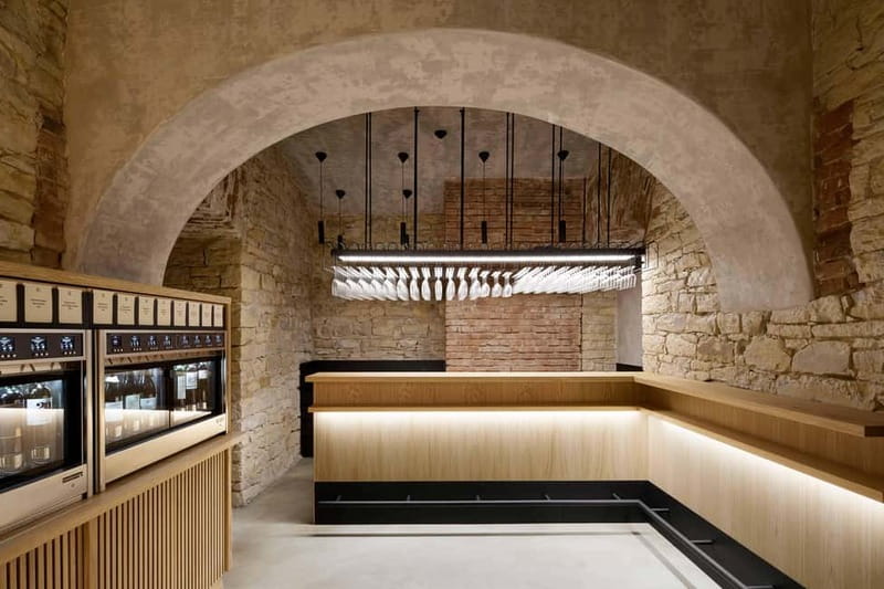 Prague: Unique Wine Tasting Experience - Inside the modern tasting room in Prague