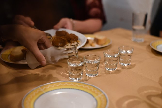 PREMIUM Semi-Private Athens Afternoon Food Tour & Wine Tasting - Mitropoleos Street dinner: your main course plus Greek salad and spirits