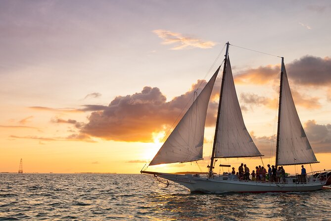 Private 2-Hour Wind and Wine Sunset Sail in Key West - Private Sunset Sail on a 65-Foot Schooner by Opal Key Resort