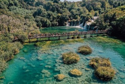 Private Full-Day Krka Waterfalls Tour with Wine Tasting - Krka National Park walk and the eco-village you can actually picture