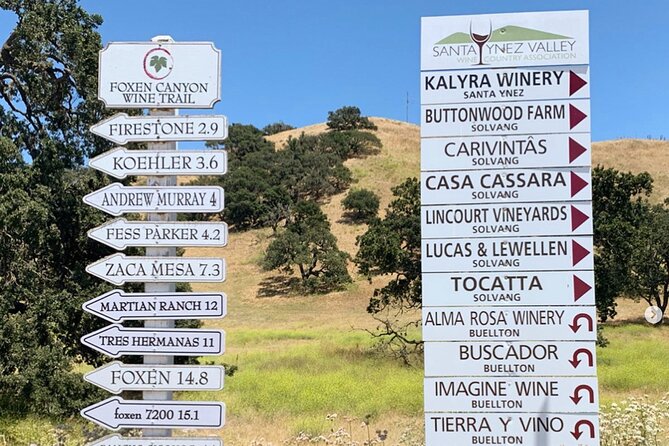 Private Santa Barbara Wine Country Vineyards & Villages Tour - Stop 3: Los Olivos village energy or one more vineyard tasting