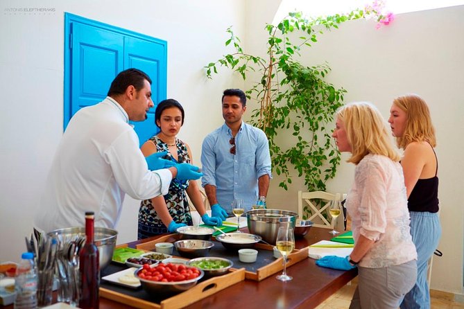 Private Santorini Cooking Class & Wine Tasting Tour - Stop 1: Estate Argyros and the First Taste of Santorini