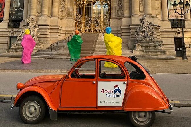 Private tour Paris 3 hours in vintage Citroën 2CV - The Latin Quarter and the Roman layer: Arènes de Lutèce