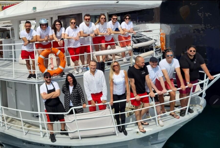 Rhodes: Bay to Bay Swim Cruise with Greek Buffet and Wine - Rhodes cruise value at a glance: 3 bays, lunch, and wine