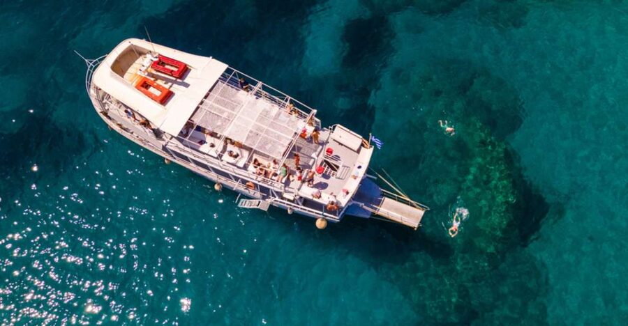 Rhodes: Bay to Bay Swim Cruise with Greek Buffet and Wine - Anthony Quinn Bay: the final bay where the water does most of the talking