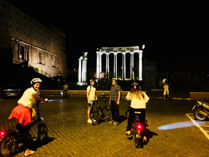 Rome by Night: E-bike Small Group Tour -Food & Wine (Option) - Pantheon to Trevi Fountain: Two Icons Plus a Coin Tip