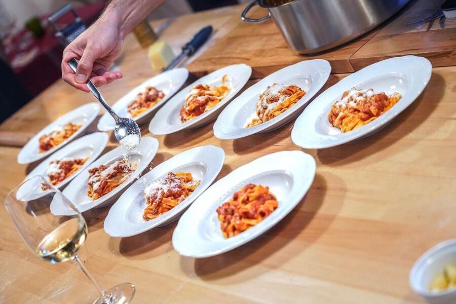 Rome: Fresh Pasta-Making Class with Italian Chef and Wine - Vegetarian options and allergy handling: plan ahead, communicate early