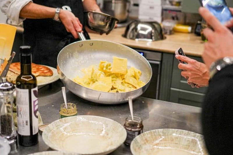 Rome: Hands-On Pasta & Tiramisu Class with Unlimited Wine - Stuffing Ravioli and Shaping Small Pockets of Flavor
