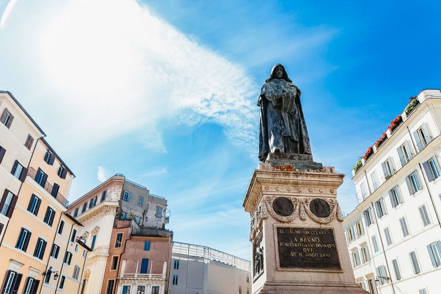 Rome: Jewish Ghetto & Campo de Fiori by Night Food Wine Tour - Where the evening begins: Piazza Mattei and Rome’s Jewish Ghetto
