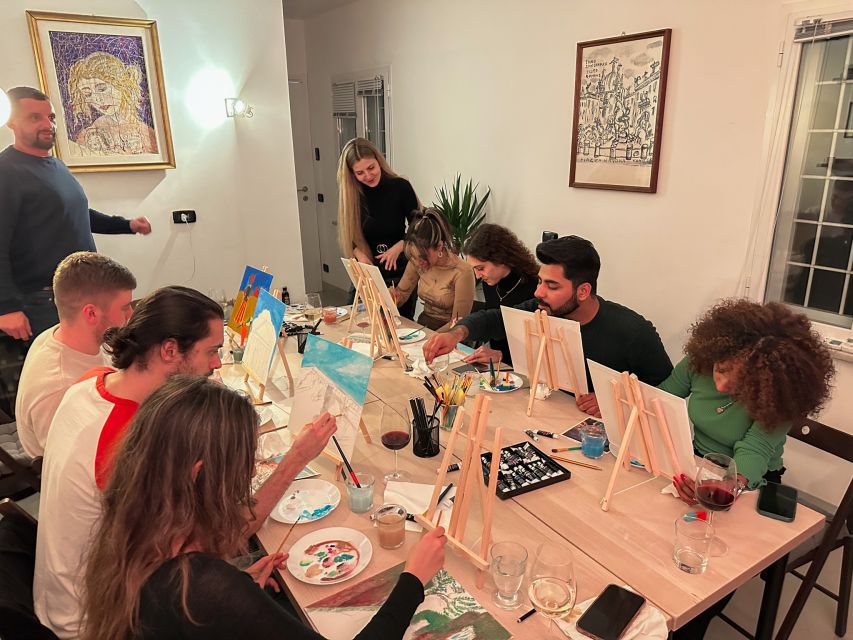 Rome: Painting Class with Unlimited Wine - What you paint: recreating iconic Rome, not copying like a pro