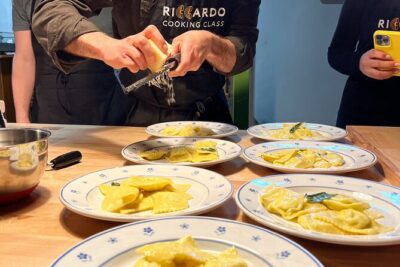 Rome Pasta Making Class with Italian Sauces and Wine Included - What you’ll make: ravioli, fettuccine, and spaghetti alla chitarra