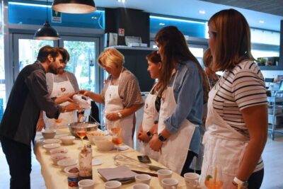 Rome: Pasta, Ravioli, and Tiramisu Cooking Class with Wine - Meeting at Pummare Restaurant: Finding Via Andrea Doria 41m Fast