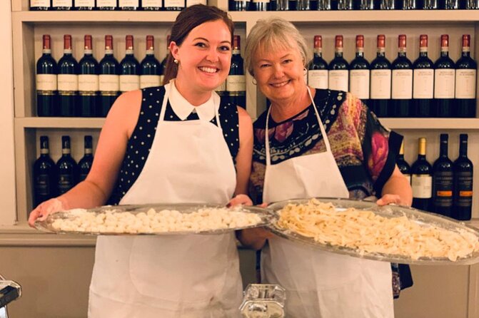 Rome Pasta & Tiramisu Making Class with Fine Wine - The wine pairing reality: fun factor, but pace yourself