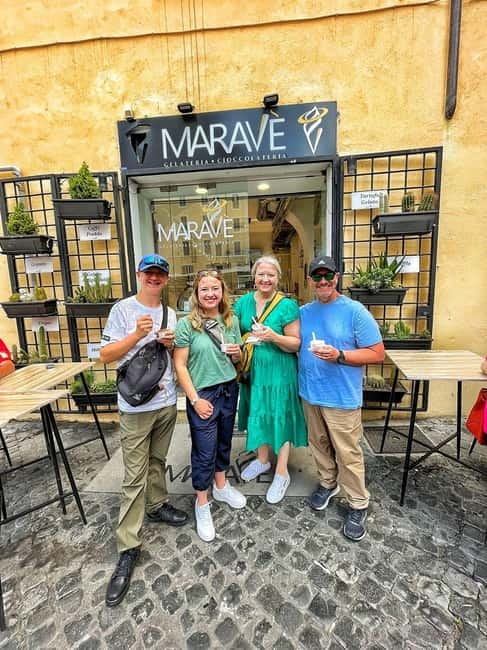 Rome: Private Guided Golf Cart Tour with Gelato or Wine - Route highlights: Colosseum, Trevi, Pantheon, and the places around them
