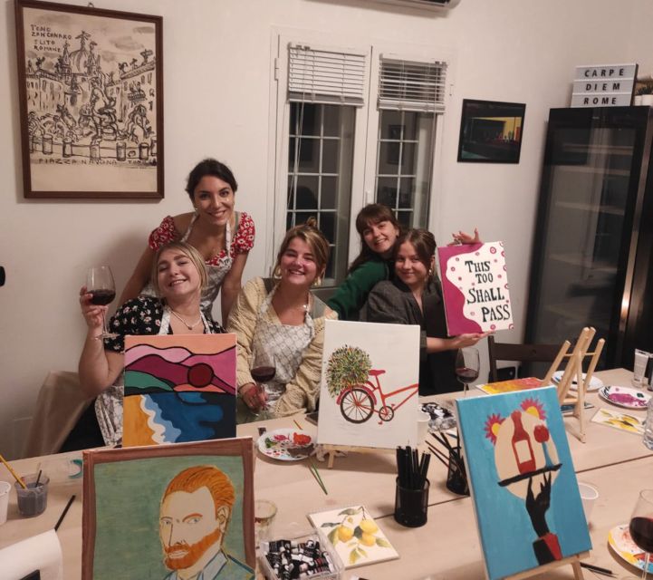 Rome: Small-Group Art Class with Wine - Key highlights worth your attention