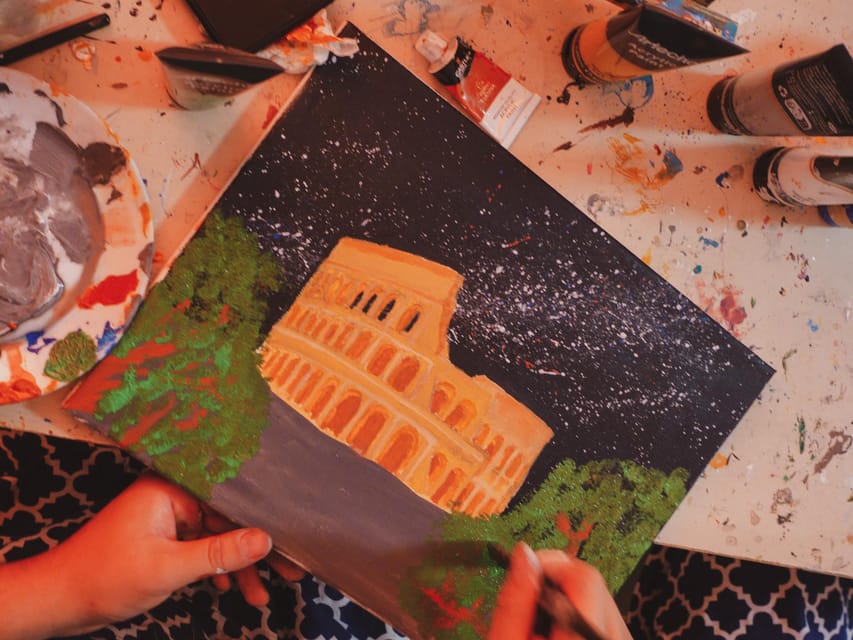 Rome: Tipsy Painting Class with Fine Wine and Arts - Who should book, and who should think twice