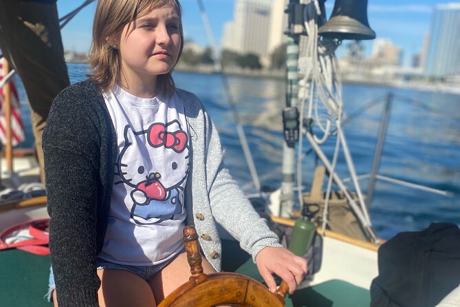 San Diego Sunset or Afternoon Sail on Classic Yacht - Coronado Island: the beach-and-city mix you can see pass by