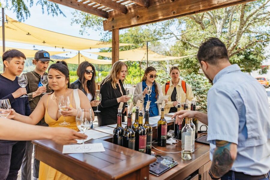 San Francisco: Luxury Small-Group Wine Tour of Napa Valley - Napa Valley Welcome Sign + Calistoga Lunch Reset (Meal Not Included)