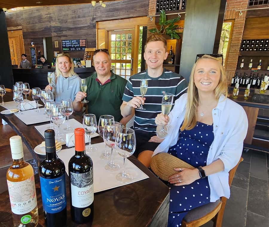 Santiago: World-class Wines, Visit to 4 Vineyards and Tanino - Viñamar in Casablanca: sparkling history and classic structure