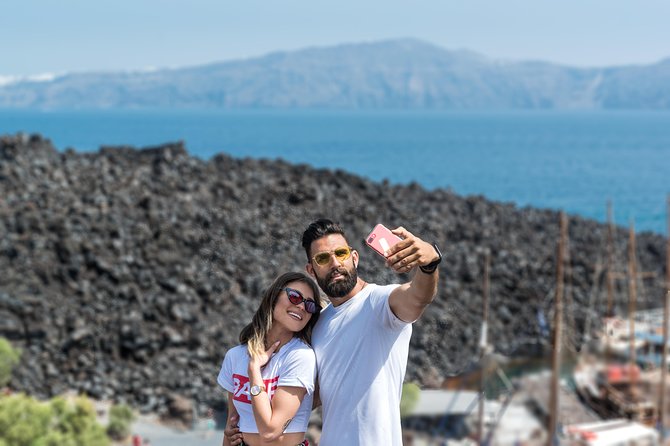 Santorini Caldera Sunset Sailing Cruise with Dinner and Wine - From Fira’s old port to your first landing: getting oriented fast
