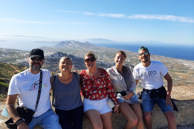 Santorini First-time Visitors Private Tour with Wine Tasting - How the route balances cliffs, wine, beach, and the mountain