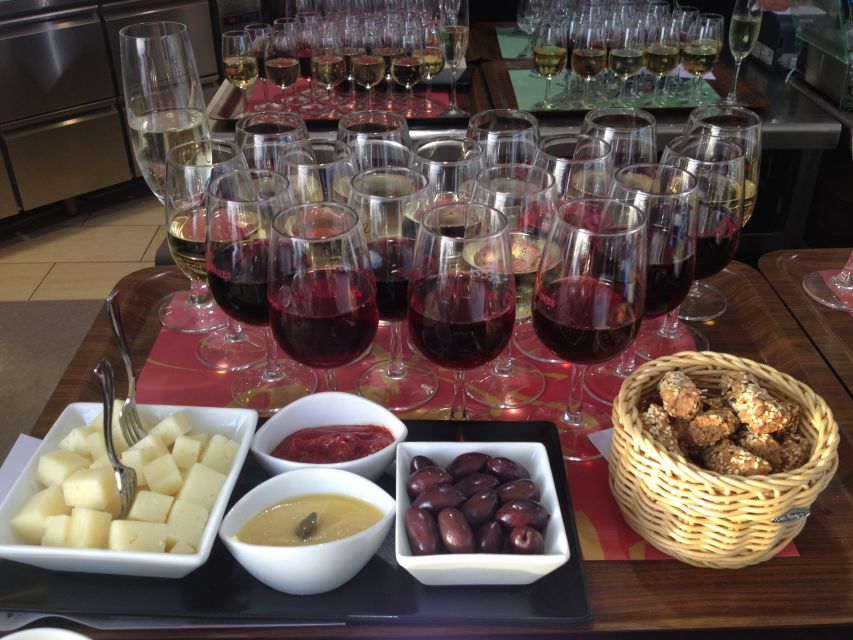Santorini: Guided Tour to 3 Wineries with Wine Tastings - ANHYDROUS Cellar Door: longer guided time and a garden-friendly tasting mood