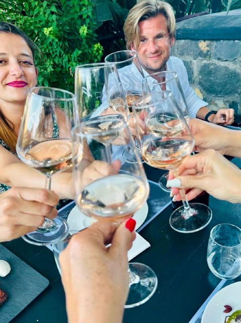 Santorini: Tour of Wineries with Wine Tasting & Food - Winery Stop 3 and the Sunset Finish: Where the Caldera Steals the Show