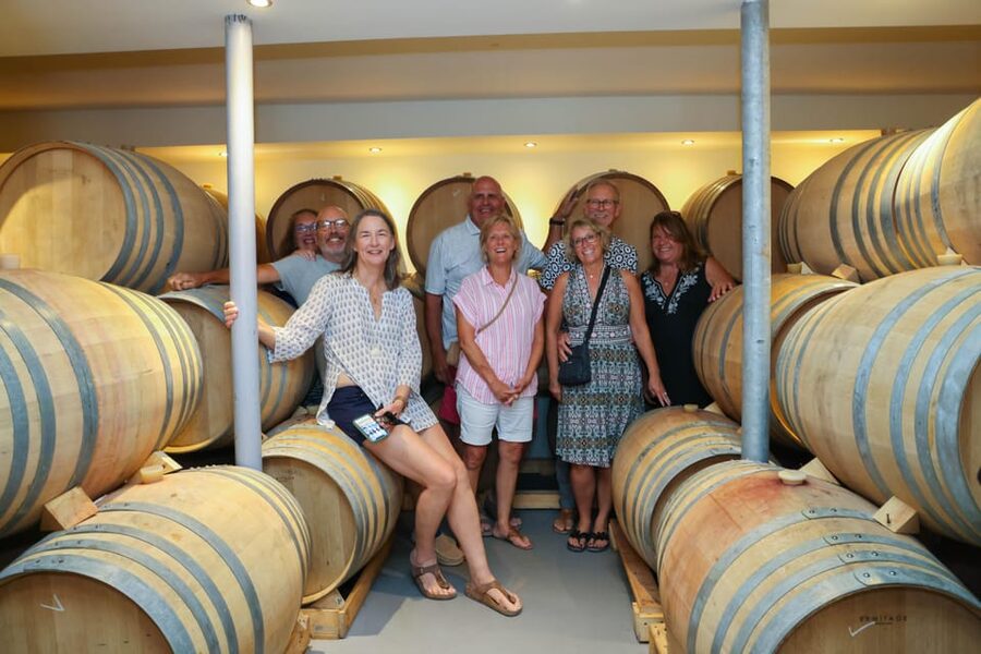 Santorini: Tour of Wineries with Wine Tasting & Food - Getting There Without Stress: Pickup, Van Rides, and Timing