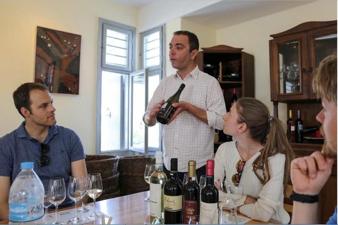 Santorini Wine Adventure with 12 Wine Tastings, Tapas and Sunset - Tapas and snacks that keep the tour from feeling like a chore