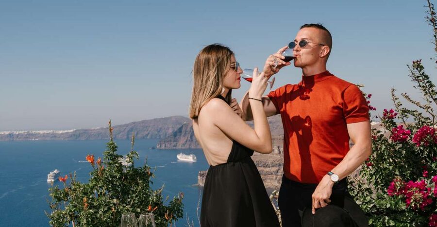 Santorini: Wine Tasting Tour to 3 Wineries with Transfer - Canava Roussos: outdoor garden tastings that set the tone