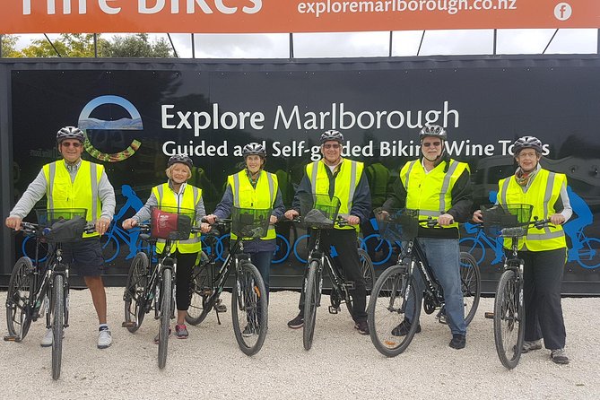 Self-Guided Biking Wine Tour (full day) in the Marlborough Region. - What makes the biking easy: flat roads, bike lanes, and e-bike range
