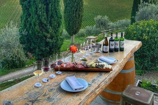 Semi Private Deep Wine Chianti and San Gimignano from Florence - The Morning Start at 8:00: Piazzale Michelangelo First