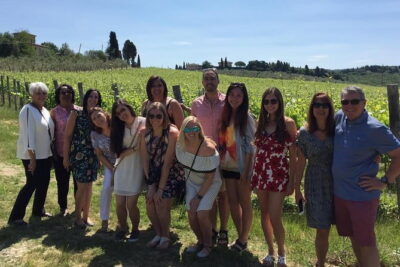Small-Group Wine Tasting Experience in the Tuscan Countryside - Stop One in Chianti: Vineyard Tour, Production Areas, Barrel Room