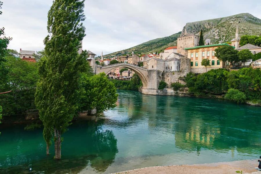 Split/Trogir: Mostar and Medjugorje Tour with Wine Tasting - Entering Mostar Proper: Old Bazaar Walks and the Ancient House Museum Ticket