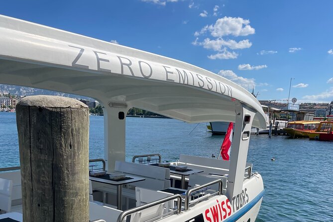 (STTG04) - Sightseeing Cruise at Geneva with Wine and Aperitif - Views of the Alps and Why the Timing Matters