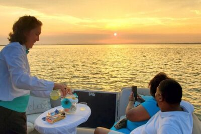 Sunset/Harbor & Bay Cruise in Destin Rated Top 10 - Cruise Route: Harbor Canals, Dolphins, and the Lights Back Home
