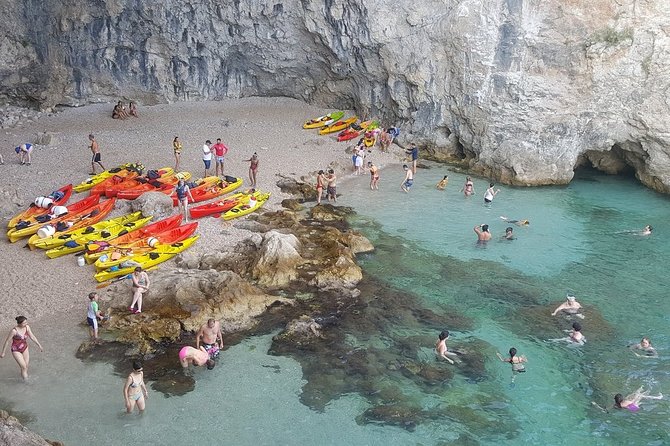 Sunset Sea Kayaking and Wine Dubrovnik - Lokrum Island From the Water: Snorkeling, Swimming, and Cave Time