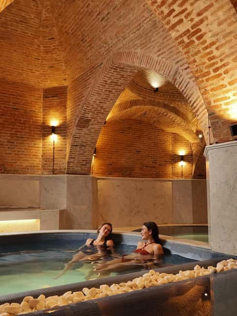 Tbilisi: Luxury Sulfur Bath Ritual with Pickup & Wine - The Old Town warm-up: photos, tea ceremony, and a little yoga