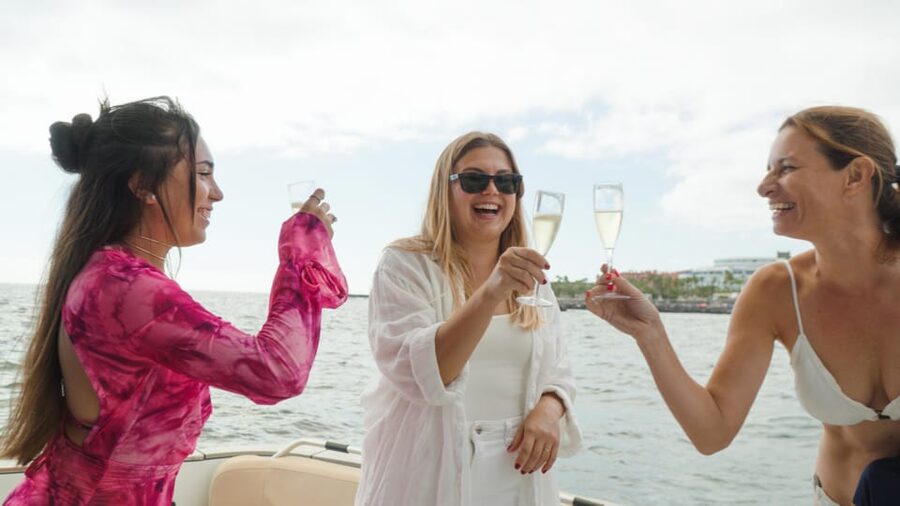 Tenerife: Shared Yacht Cruise with Champagne and Tapas - The Second Tenerife Stretch: More Passing Views and More Marine Life Time